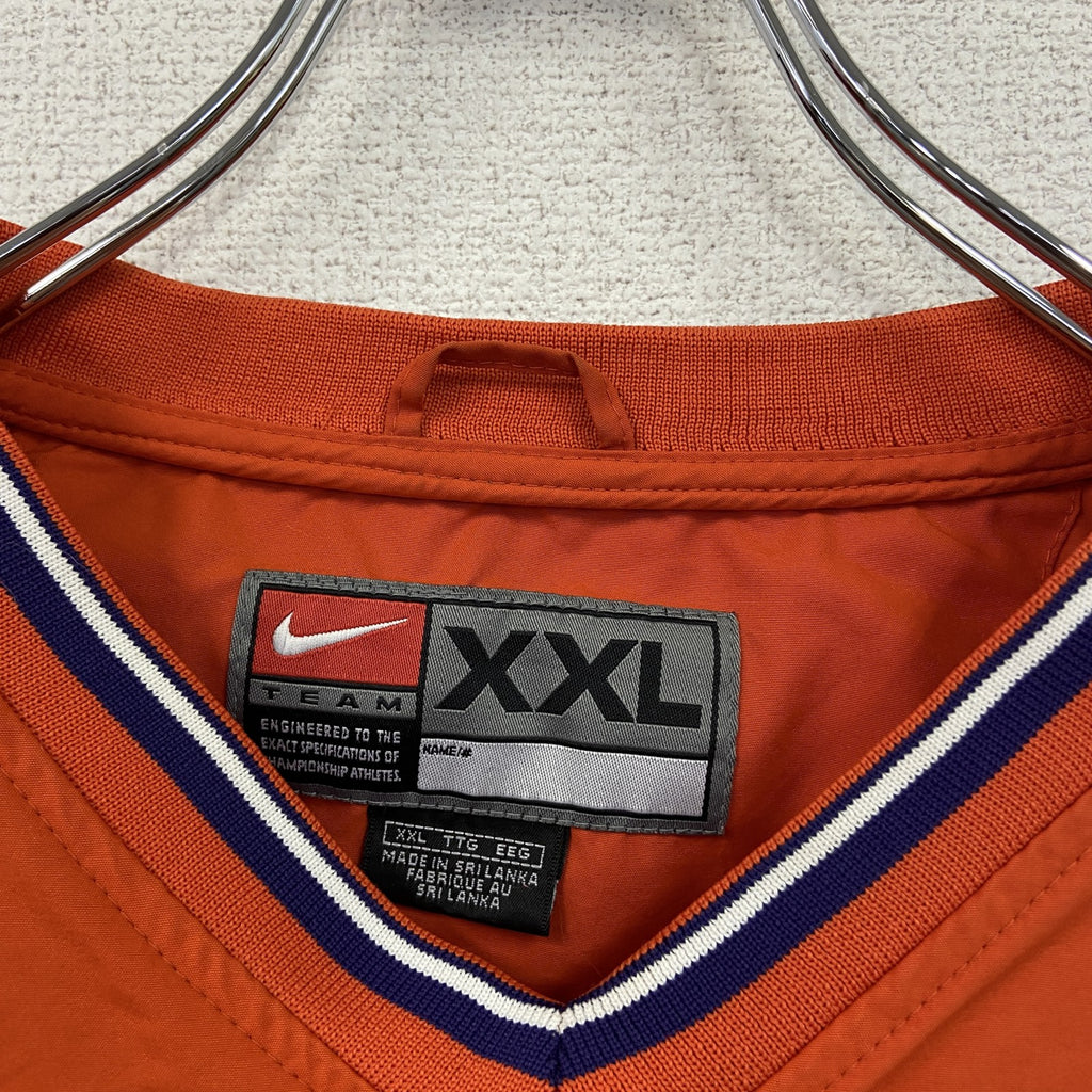 90s　NIKE　ナイキ　プルオーバージャケット　ヴィンテージ　オレンジ　XXLサイズ