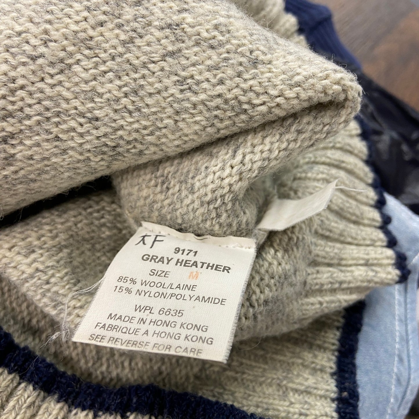 Woolrich　ウールリッチ　ウールニットセーター　ベージュ　Mサイズ