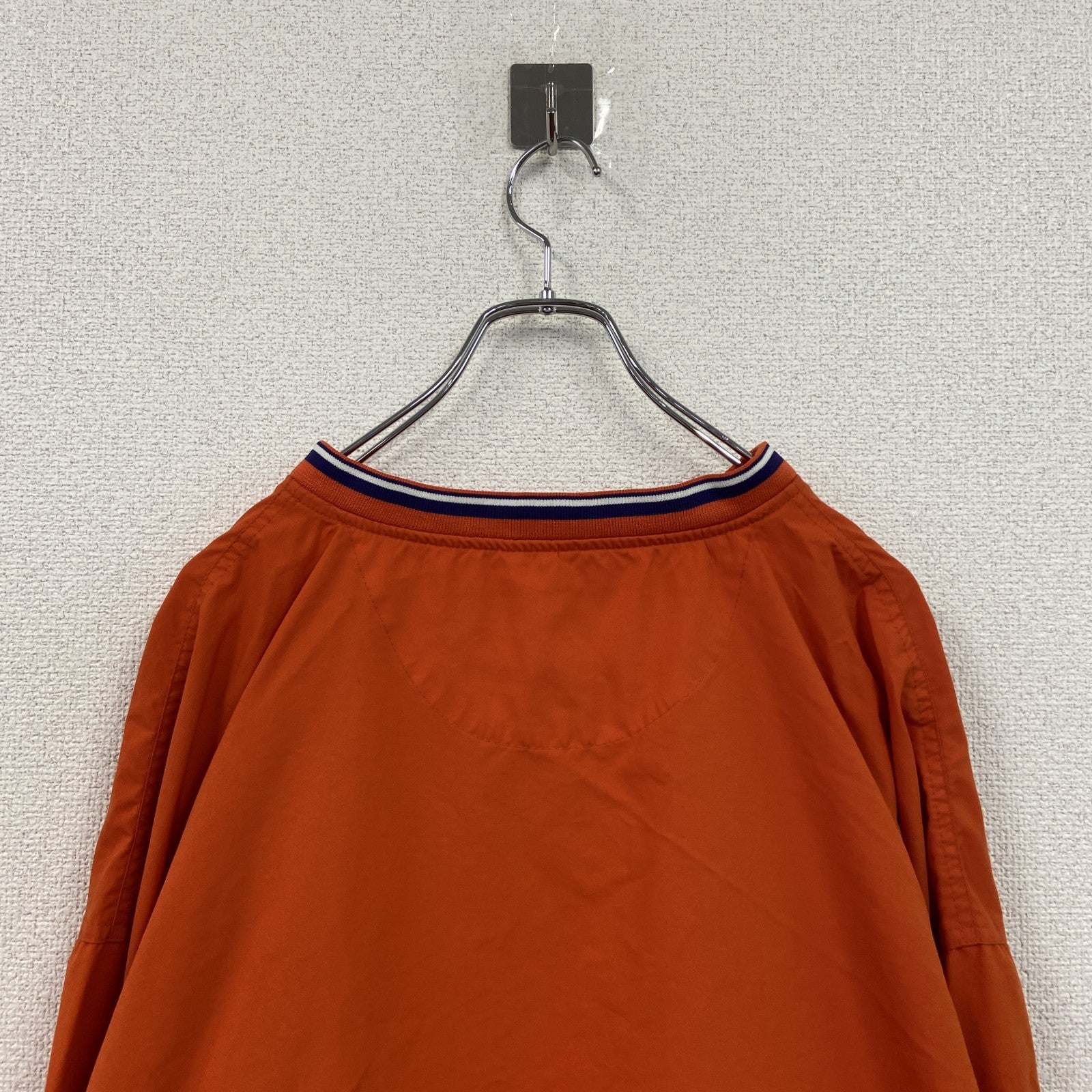90s　NIKE　ナイキ　プルオーバージャケット　ヴィンテージ　オレンジ　XXLサイズ