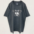 古着 used　Champion チャンピオン　半袖カレッジロゴプリントTシャツ　ワシントン大学　グレー　Lサイズ