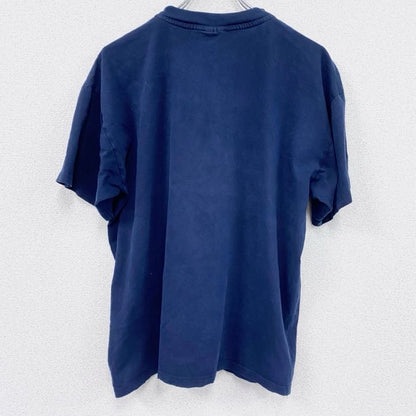B＆C　半袖プリントTシャツ　Landser　紺　ネイビー　XLサイズ