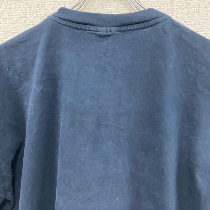 B＆C　半袖プリントTシャツ　Landser　紺　ネイビー　XLサイズ