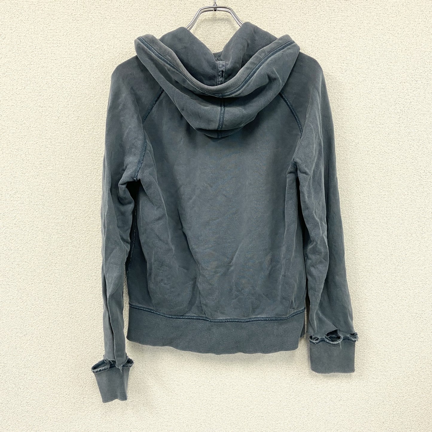 GAP　ギャップ　フルジップパーカー/フーディー　紺　ネイビー　XSサイズ