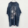 THE MOUNTAIN　ザマウンテン　半袖プリントTシャツ　アニマルT　タイダイ　黒　ブラック　3XLサイズ