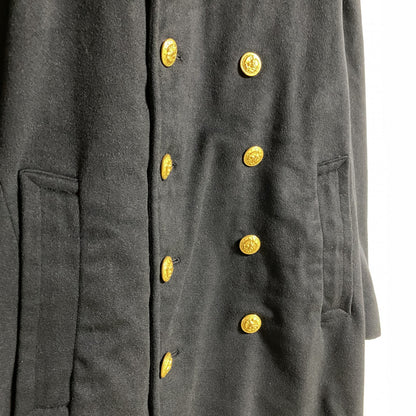 古着 used　50s　米海軍　U.S.NAVY　ピーコート　オフィサーコート　ミリタリー　黒　ブラック　ヴィンテージ