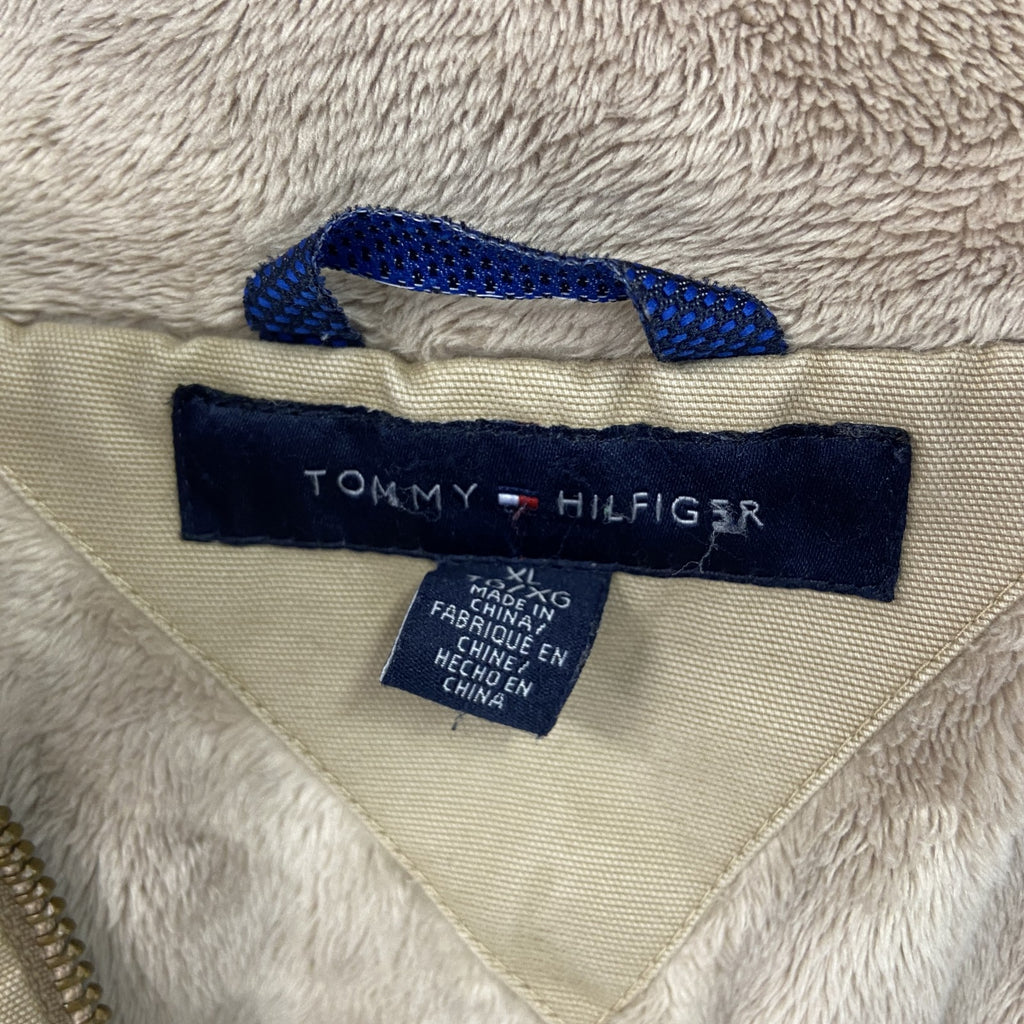 TOMMY HILFIGER　トミーヒルフィガー　フルジップブルゾン　ベージュ　XLサイズ