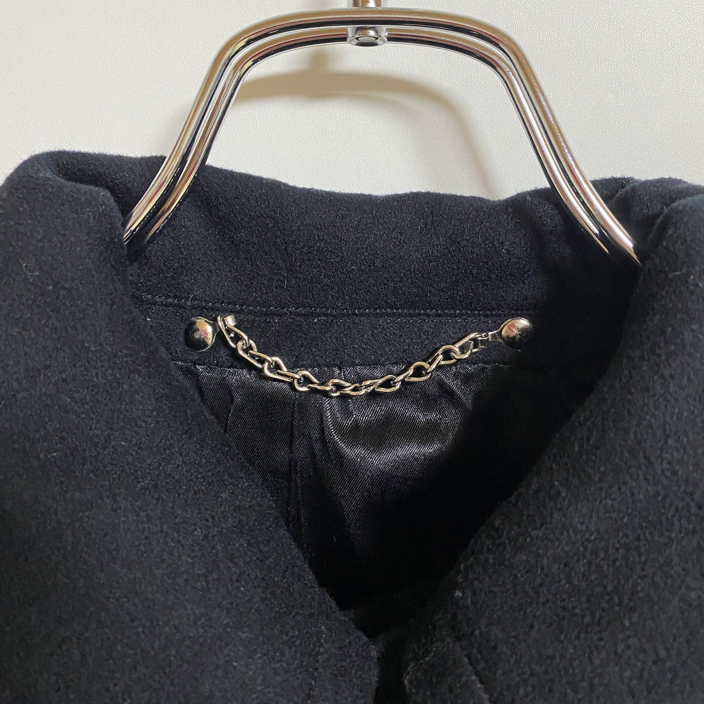 古着 used　50s　米海軍　U.S.NAVY　ピーコート　オフィサーコート　ミリタリー　黒　ブラック　ヴィンテージ