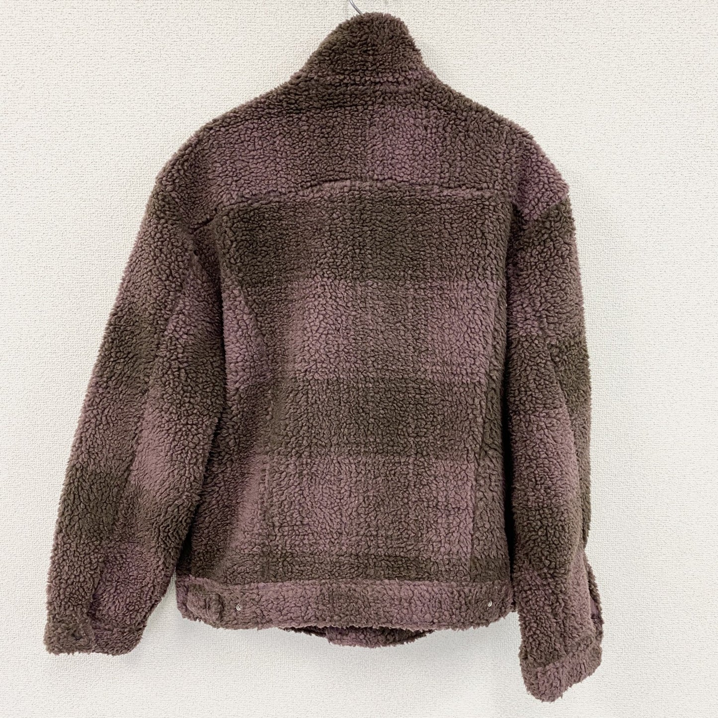 Levi’ｓ　リーバイス　ボアジャケット　紫　パープルブラウン　Lサイズ