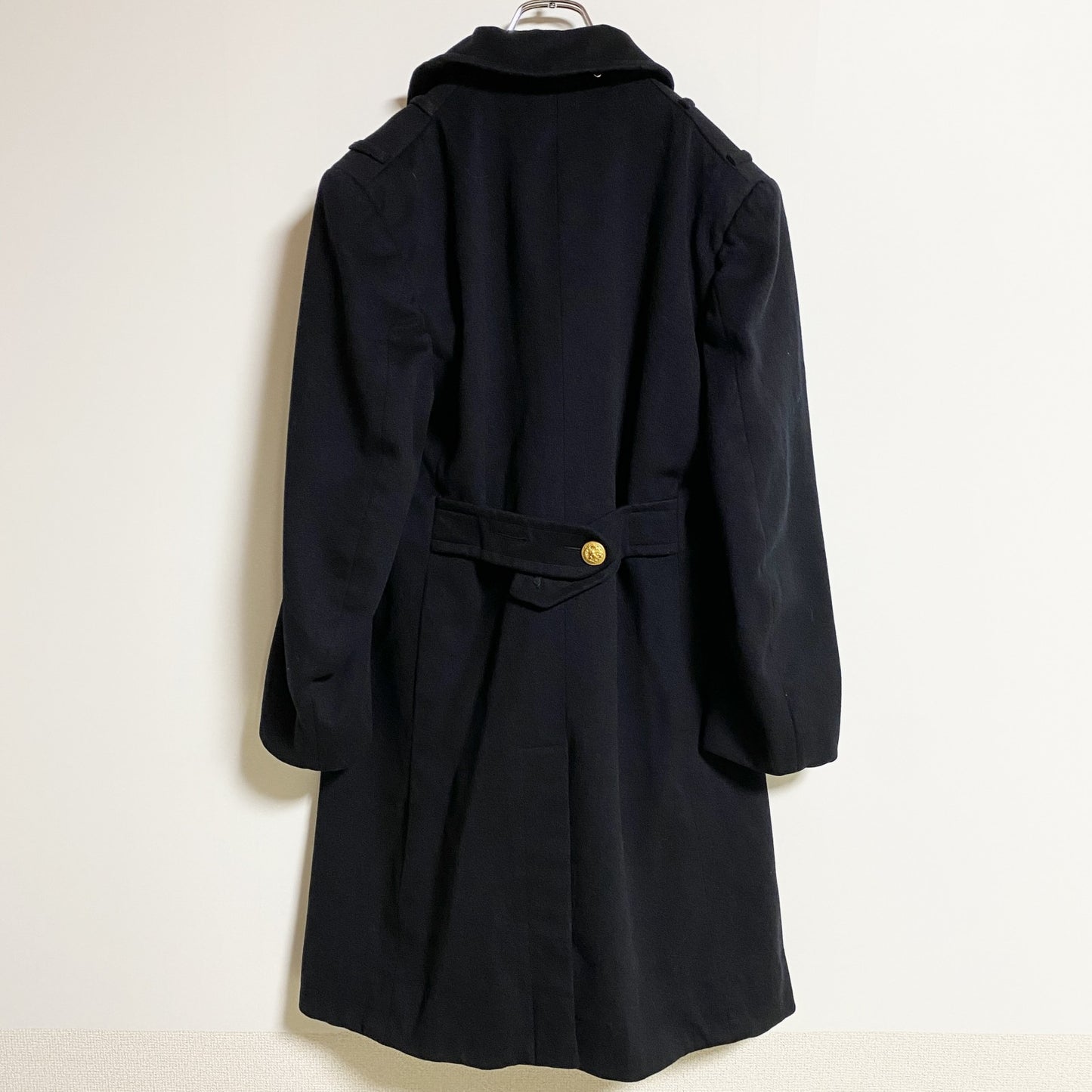 古着 used　50s　米海軍　U.S.NAVY　ピーコート　オフィサーコート　ミリタリー　黒　ブラック　ヴィンテージ