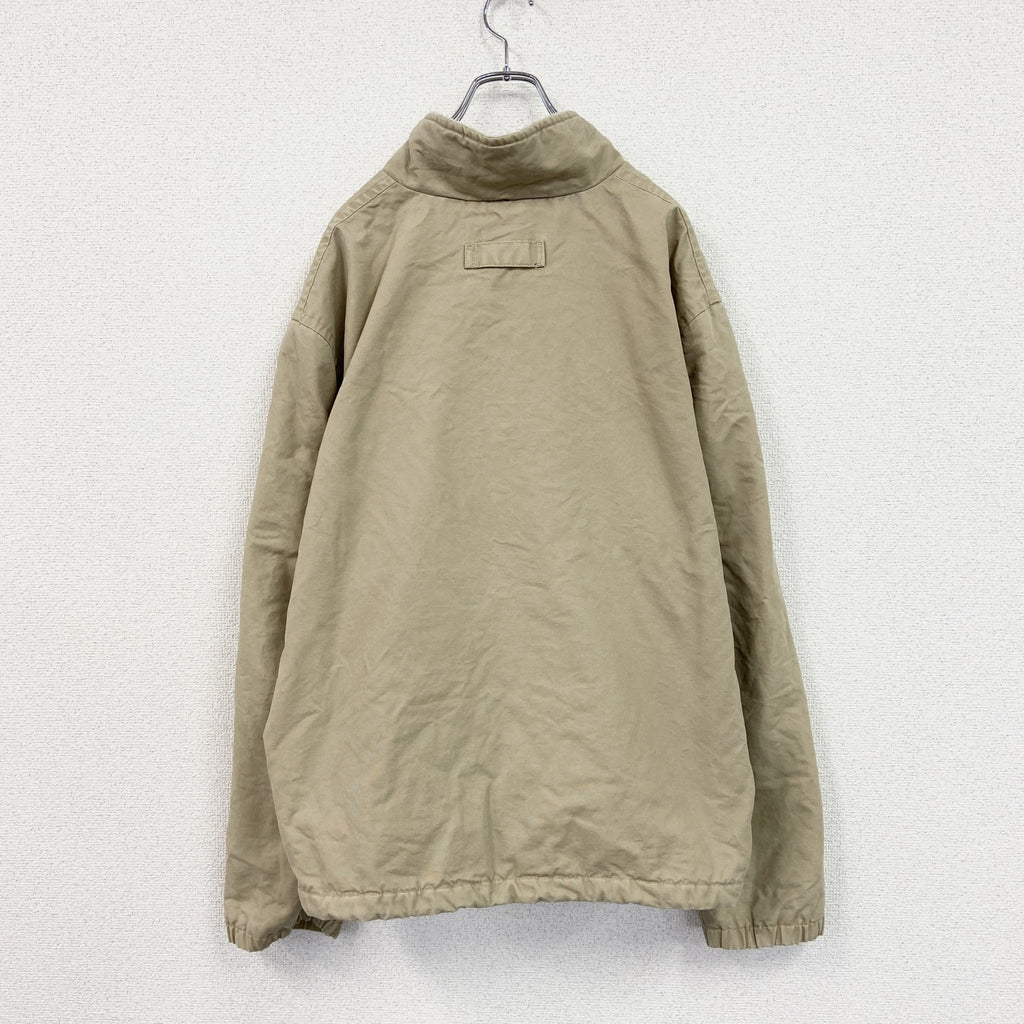 TOMMY HILFIGER　トミーヒルフィガー　フルジップブルゾン　ベージュ　XLサイズ