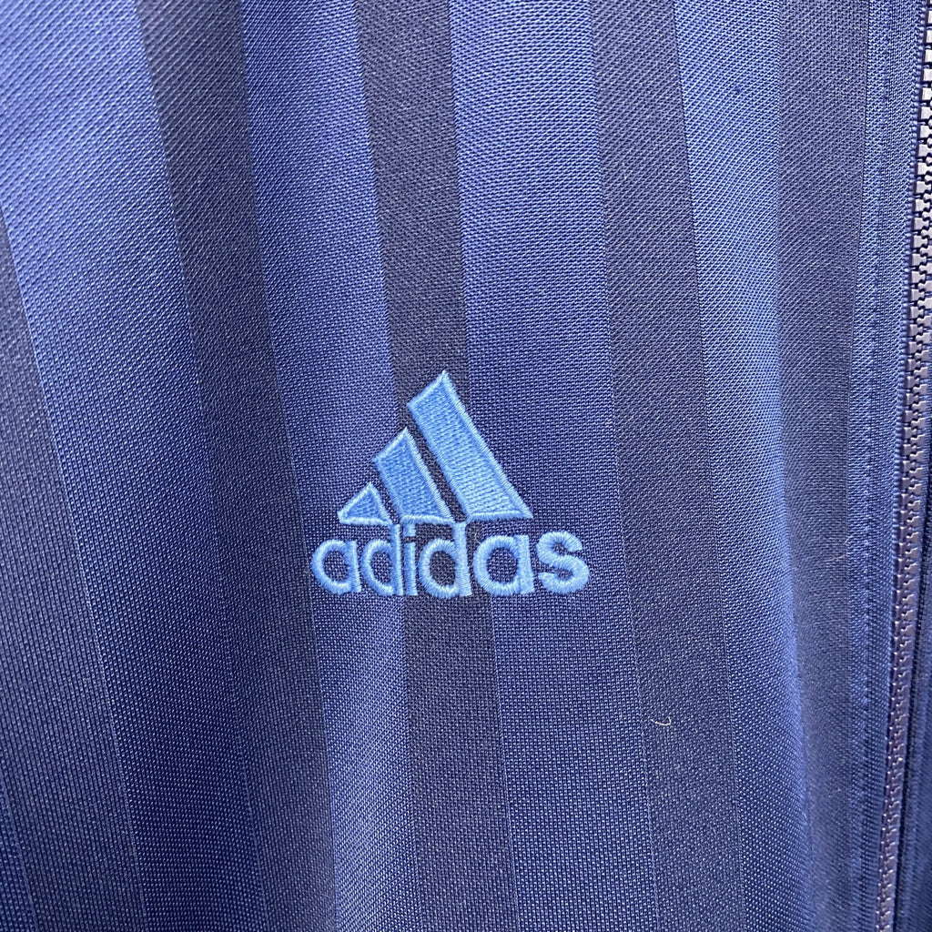 adidas　アディダス　トラックジャケット/ジャージ　紺　ネイビー　Oサイズ