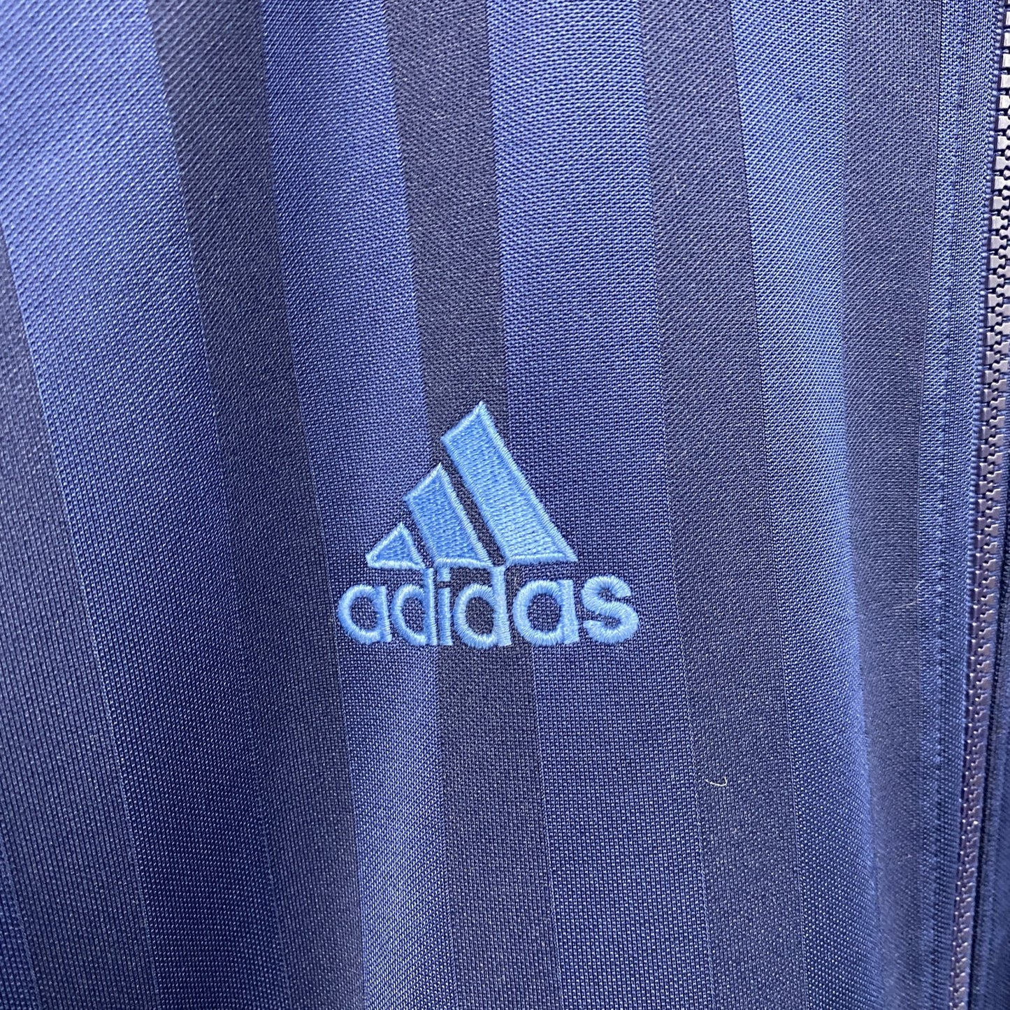 adidas　アディダス　トラックジャケット/ジャージ　紺　ネイビー　Oサイズ