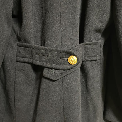 古着 used　50s　米海軍　U.S.NAVY　ピーコート　オフィサーコート　ミリタリー　黒　ブラック　ヴィンテージ