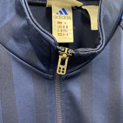 adidas　アディダス　トラックジャケット/ジャージ　紺　ネイビー　Oサイズ
