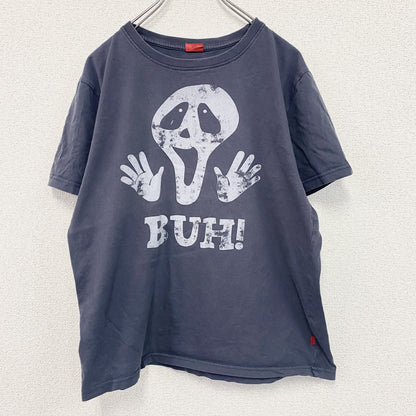 CFL　半袖プリントTシャツ　ゴースト　ヴィンテージ　ダークグレー　