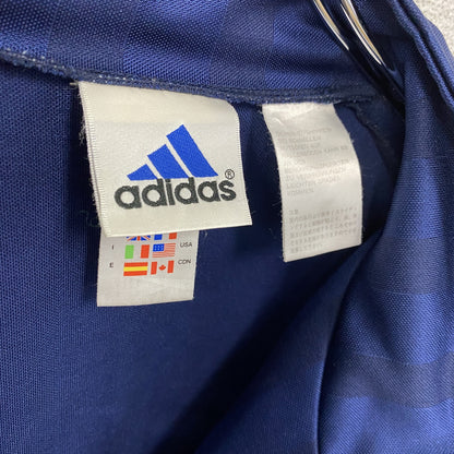 adidas　アディダス　トラックジャケット/ジャージ　紺　ネイビー　Oサイズ