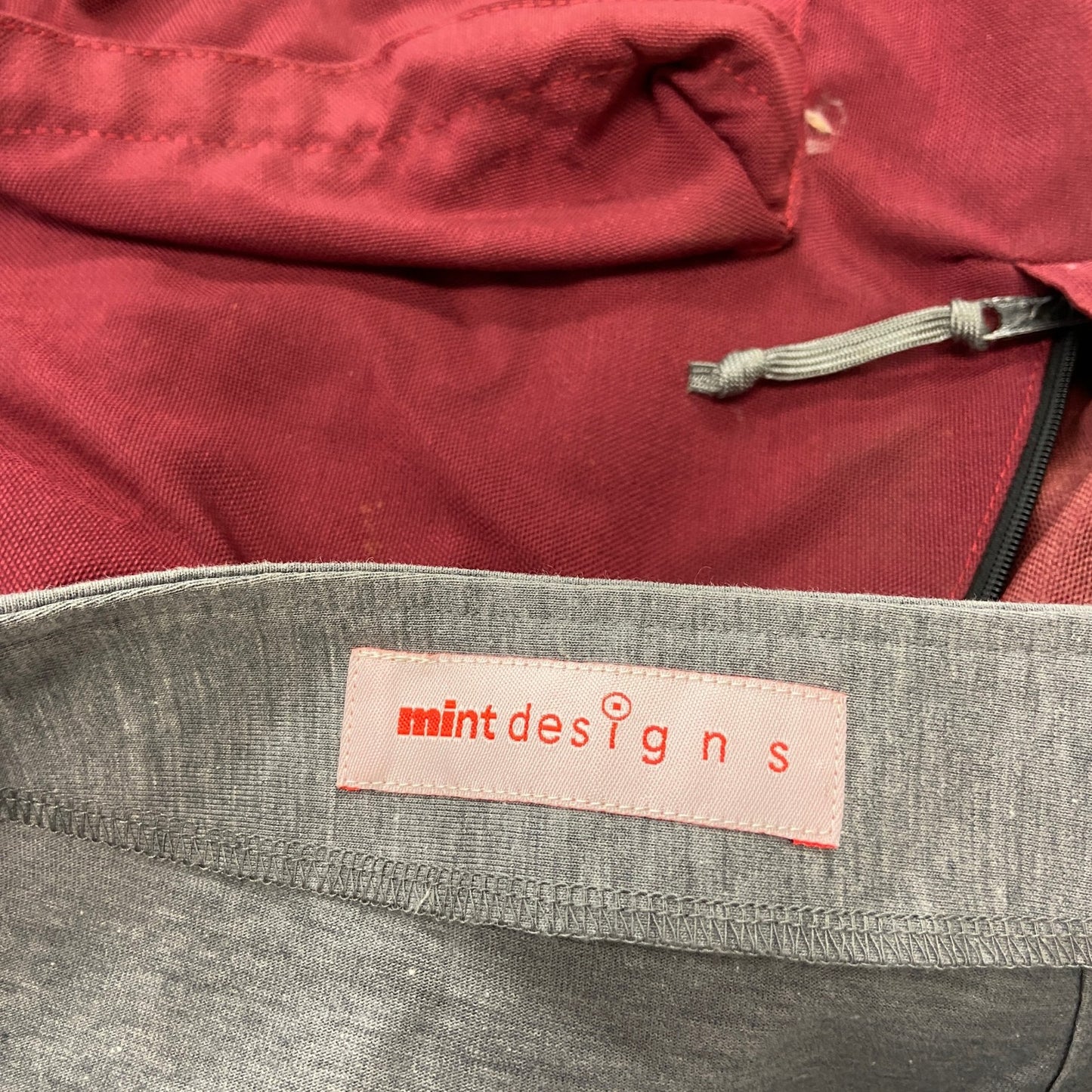 mintdesigns　ミントデザインズ　レイヤードスカート　灰色　グレー　2サイズ　