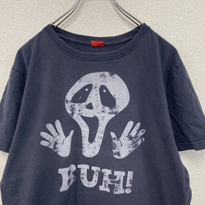 CFL　半袖プリントTシャツ　ゴースト　ヴィンテージ　ダークグレー　