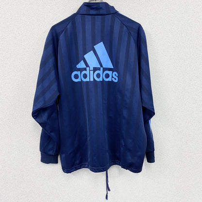 adidas　アディダス　トラックジャケット/ジャージ　紺　ネイビー　Oサイズ