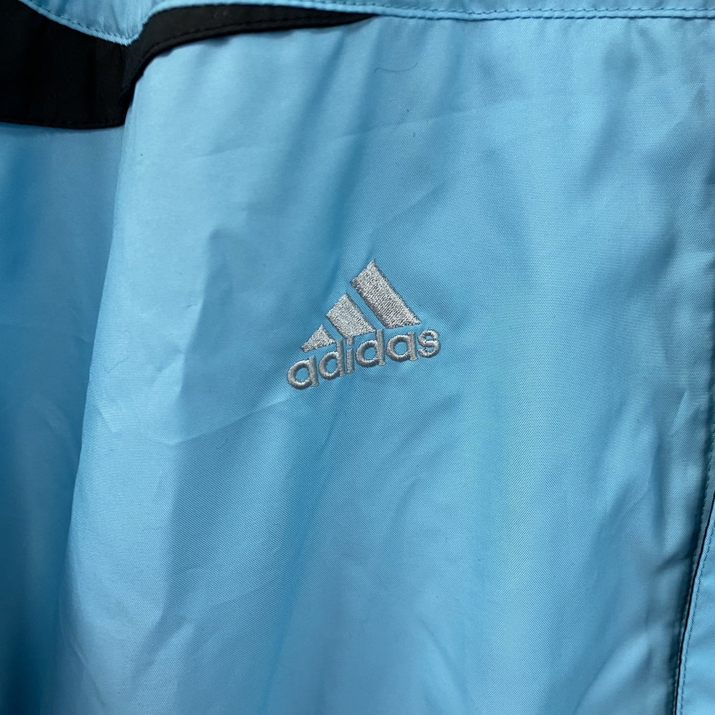 adidas　アディダス　トラックジャケット/ジャージ　水色　ライトブルー　Sサイズ