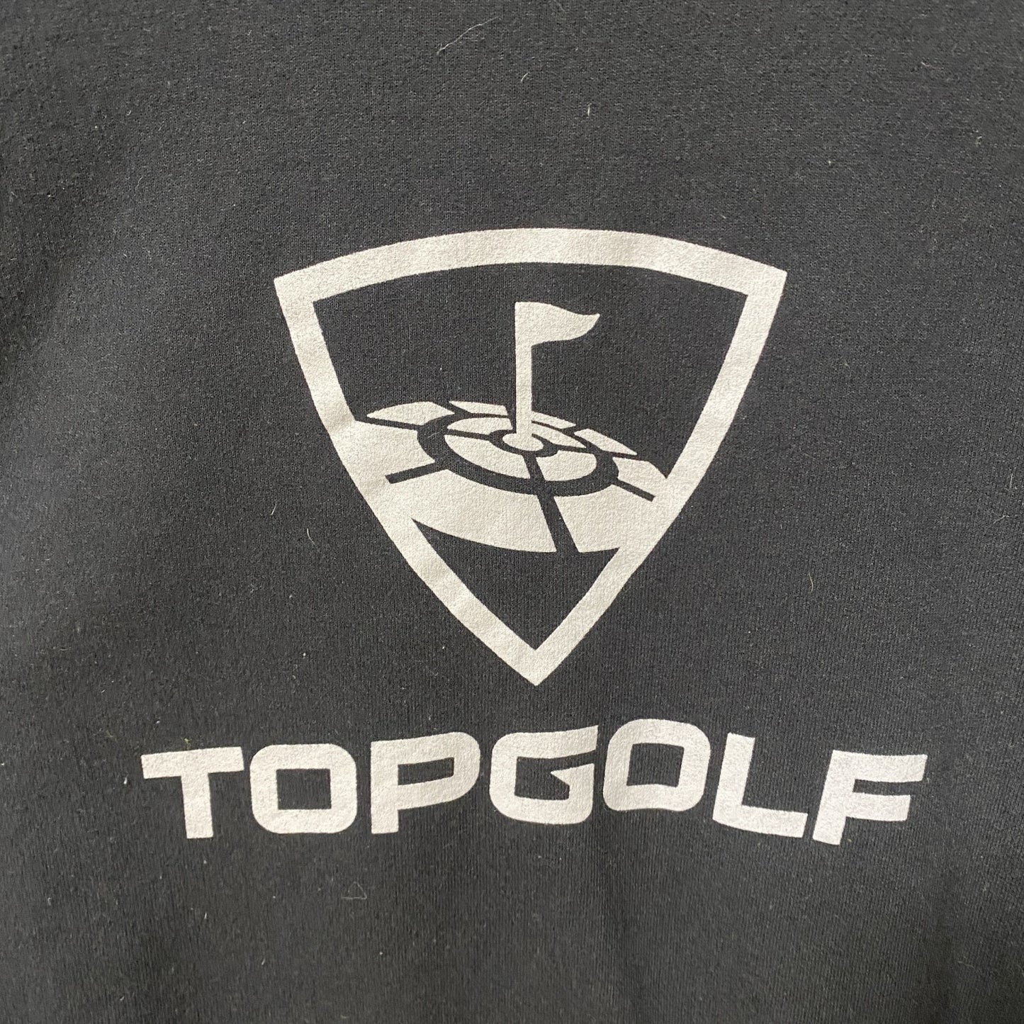 JERZEES　ジャージーズ　スウェット/トレーナー　GOLF　ゴルフ　スポーツ　クルーネック　黒　ブラック　Sサイズ