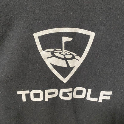 JERZEES　ジャージーズ　スウェット/トレーナー　GOLF　ゴルフ　スポーツ　クルーネック　黒　ブラック　Sサイズ