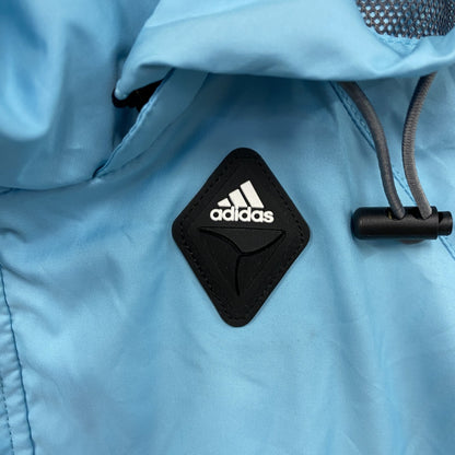 adidas　アディダス　トラックジャケット/ジャージ　水色　ライトブルー　Sサイズ