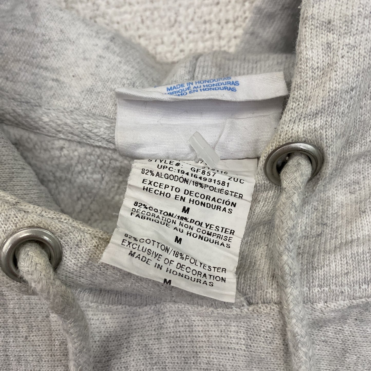 Champion　チャンピオン　リバースウィーブ　スウェットパーカー/フーディー　ヘビーウエイト　現行　霜降りグレー　Mサイズ