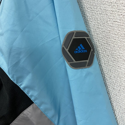 adidas　アディダス　トラックジャケット/ジャージ　水色　ライトブルー　Sサイズ