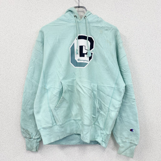 Champion　チャンピオン　リバースウィーブ　スウェットパーカー/フーディー　水色　ライトブルー　Mサイズ