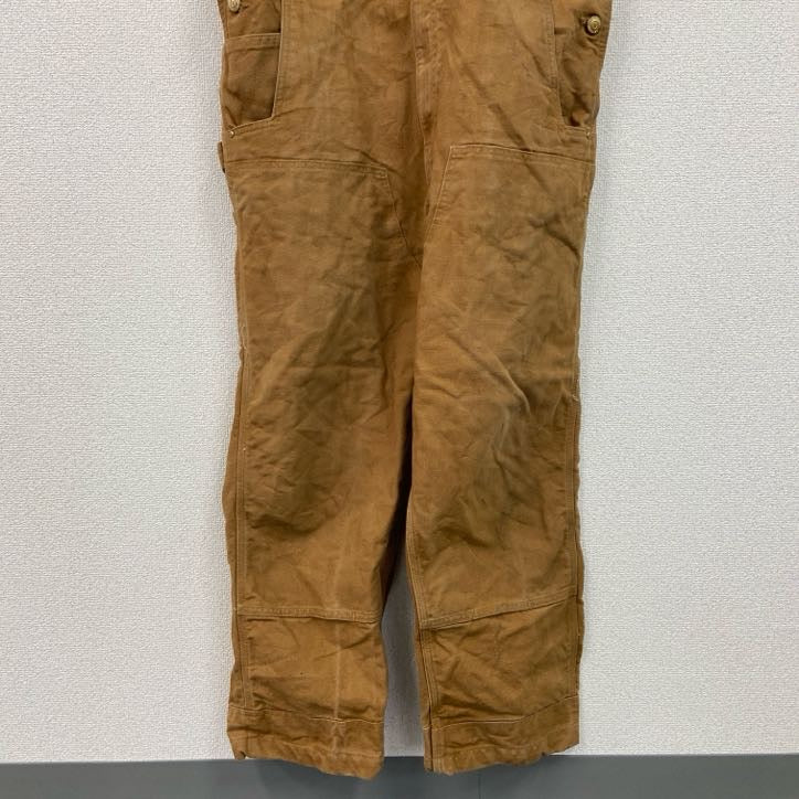 Carhartt　カーハート　オーバーオール/つなぎ　ブラウンダック　ダック地　ダブルニー　キャメル　W38