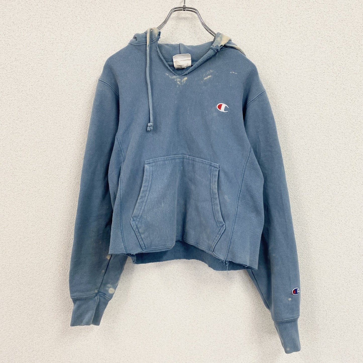 Champion　チャンピオン　リバースウィーブ　スウェットパーカー/フーディー　青　ブルー　XSサイズ