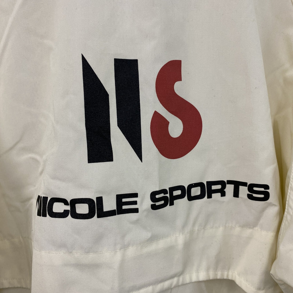 NICOLE SPORTS　ウィンドブレーカー　アイボリー　Fサイズ