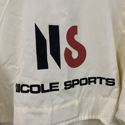 NICOLE SPORTS　ウィンドブレーカー　アイボリー　Fサイズ