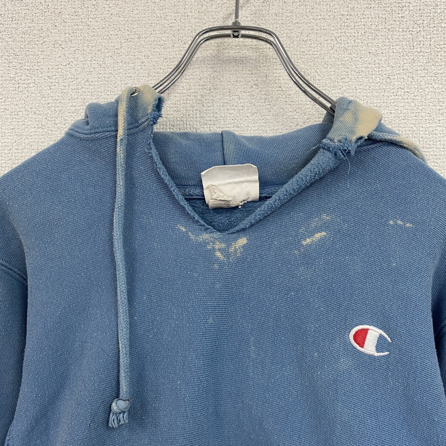 Champion　チャンピオン　リバースウィーブ　スウェットパーカー/フーディー　青　ブルー　XSサイズ