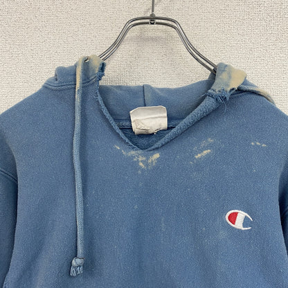 Champion　チャンピオン　リバースウィーブ　スウェットパーカー/フーディー　青　ブルー　XSサイズ