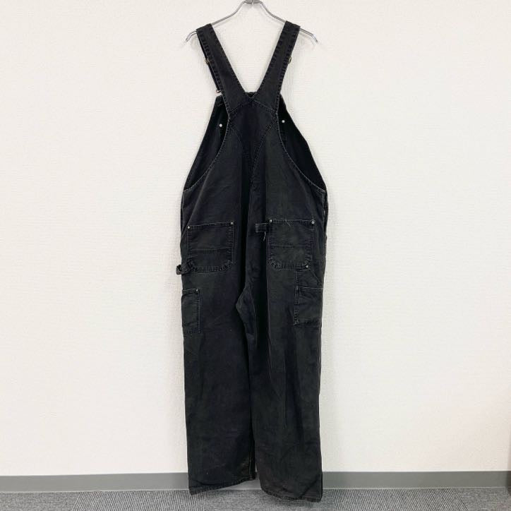 Carhartt　カーハート　オーバーオール/つなぎ　ダック地　ダブルニー　黒　ブラック　