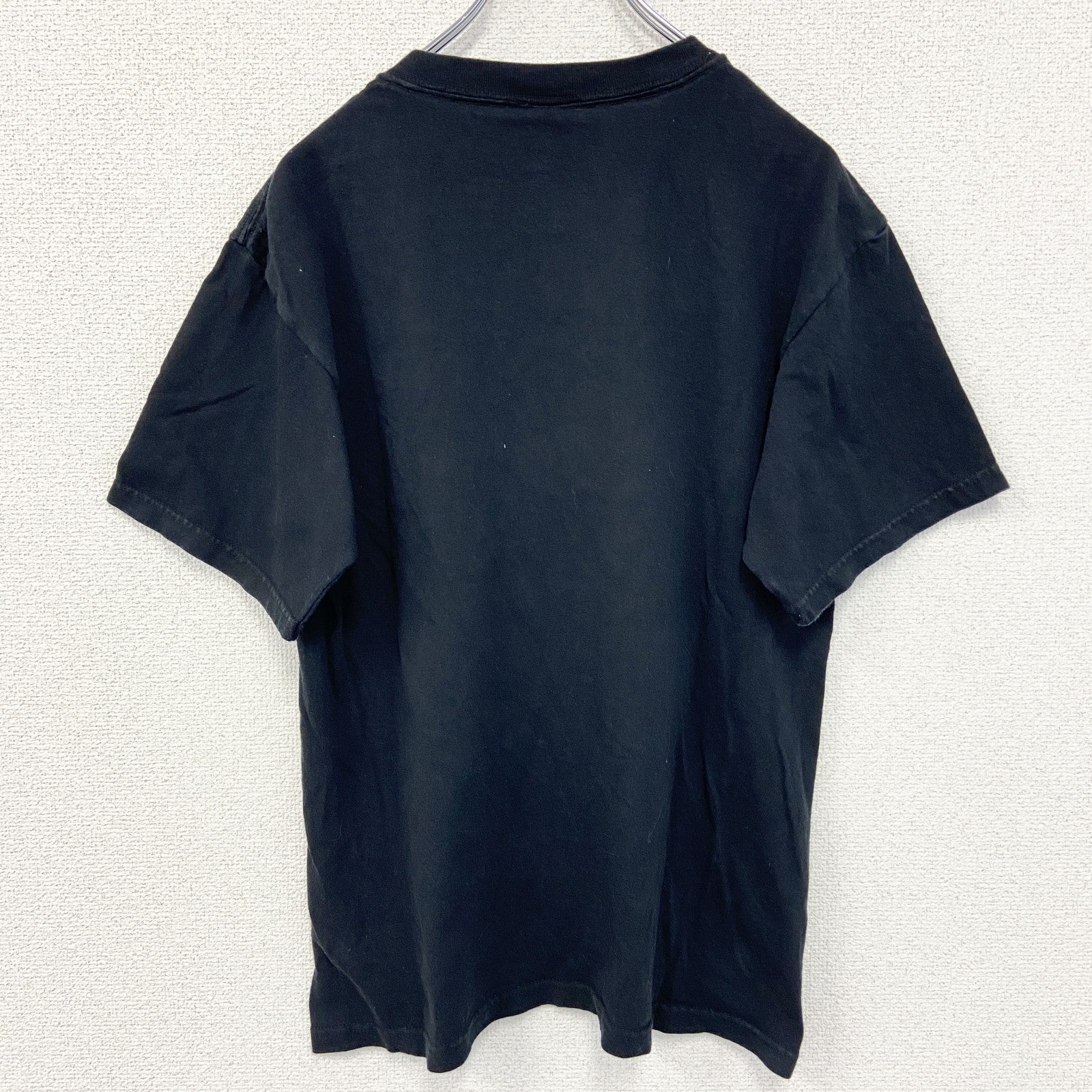 古着 used　NFL　ピッツバーグ・スティーラーズ　半袖プリントTシャツ　クルーネック　黒　ブラック　Mサイズ