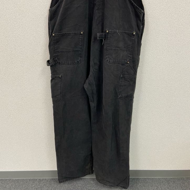 Carhartt　カーハート　オーバーオール/つなぎ　ダック地　ダブルニー　黒　ブラック　