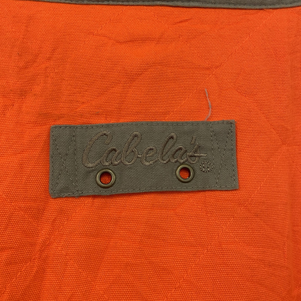 90s～　Cabela's　カベラス　ハンティングジャケット　ヴィンテージ　グレー　オレンジ　2XLサイズ　