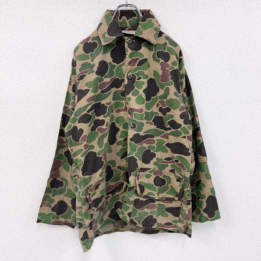 70s～　SAF TBAK　セフトバック　ハンティングシャツジャケット　ヴィンテージ　カモフラージュ　迷彩柄