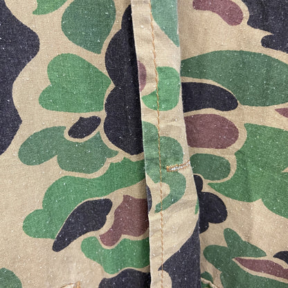 70s～　SAF TBAK　セフトバック　ハンティングシャツジャケット　ヴィンテージ　カモフラージュ　迷彩柄
