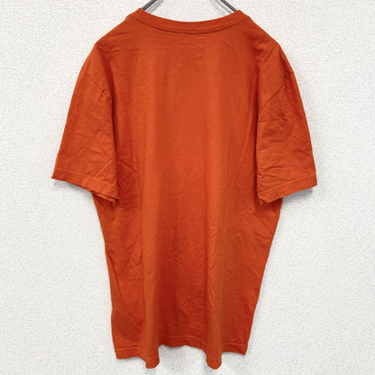 古着 used　NIKE ナイキ　半袖ビックロゴプリントTシャツ　MLB　デトロイトタイガース　オレンジ　野球　Lサイズ