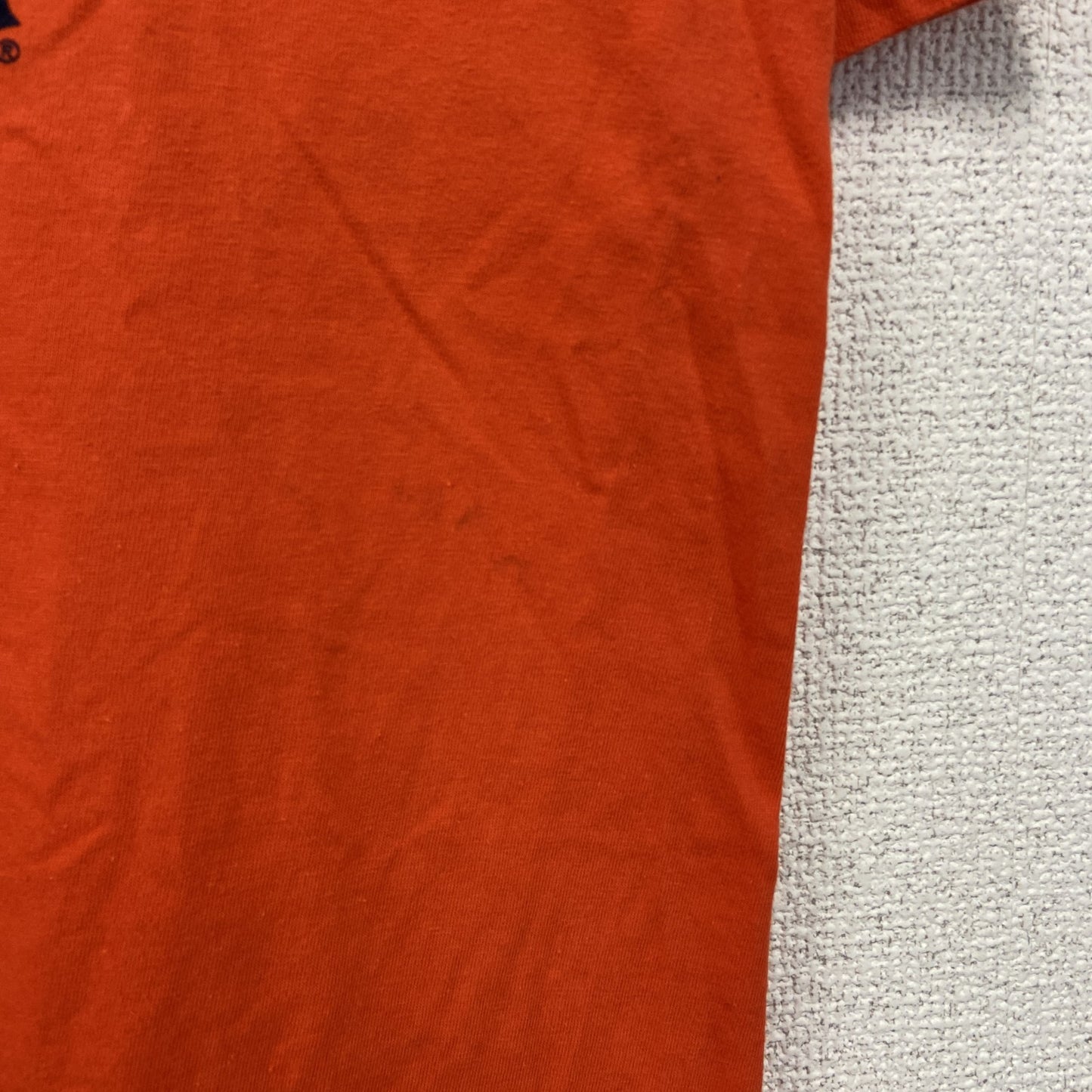 古着 used　NIKE ナイキ　半袖ビックロゴプリントTシャツ　MLB　デトロイトタイガース　オレンジ　野球　Lサイズ