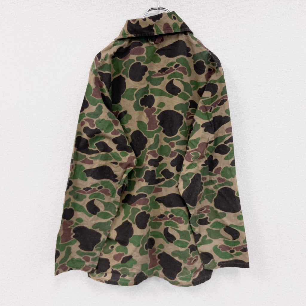 70s～　SAF TBAK　セフトバック　ハンティングシャツジャケット　ヴィンテージ　カモフラージュ　迷彩柄