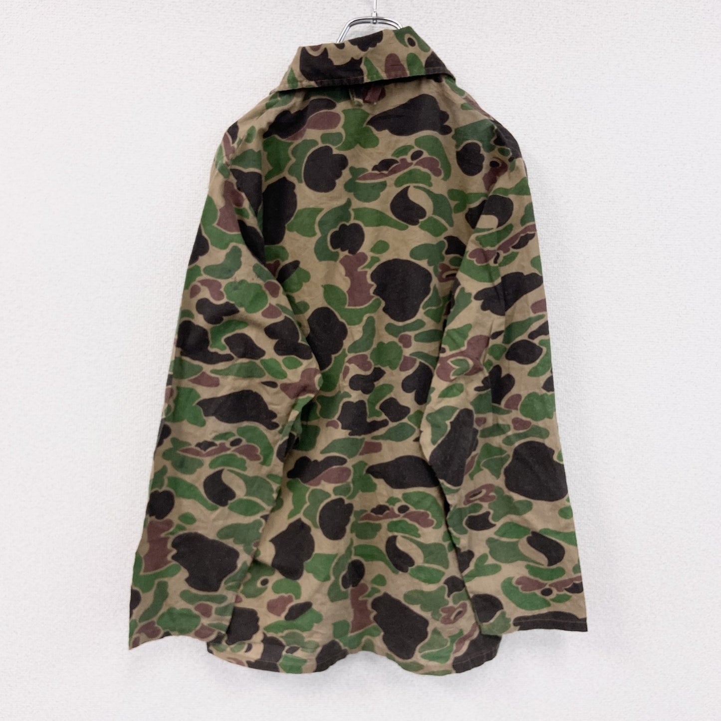 70s～　SAF TBAK　セフトバック　ハンティングシャツジャケット　ヴィンテージ　カモフラージュ　迷彩柄