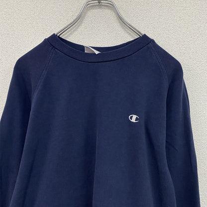 00s　Champion　チャンピオン　スウェット/トレーナー　ヴィンテージ　紺　ネイビー　Lサイズ