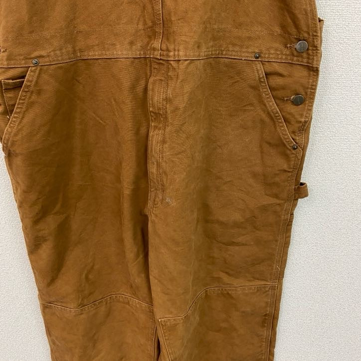 Carhartt　カーハート　オーバーオール/つなぎ　ブラウンダック　ダック地　ダブルニー　キャメル　W44
