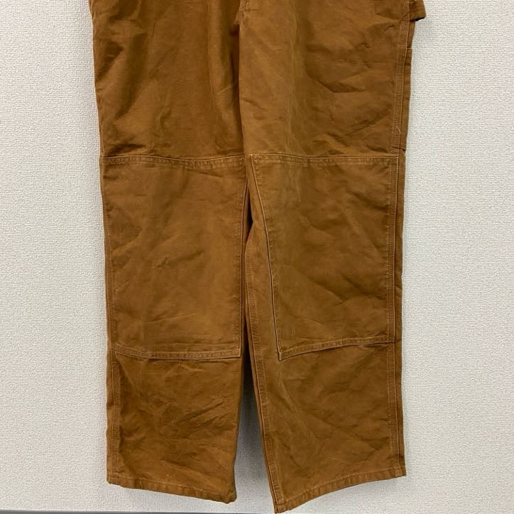 Carhartt　カーハート　オーバーオール/つなぎ　ブラウンダック　ダック地　ダブルニー　キャメル　W44