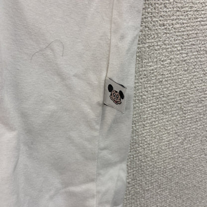90s～　Disney　ディズニー　Mickey Mouse　ミッキーマウス　半袖プリントキャラクターTシャツ　ヴィンテージ　白　ホワイト　8サイズ